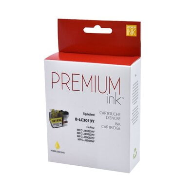 Cartouche Jet d'encre Brother LC3013 XL Compatible Yellow Cartouche Jet d'encre Brother LC3013 XL Compatible Yellow