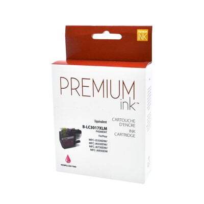 Cartouche Jet d’encre Brother LC3017M/LC3019M XXL Compatible Magenta Cartouche Jet d’encre Brother LC3017M/LC3019M XXL Compatible Magenta