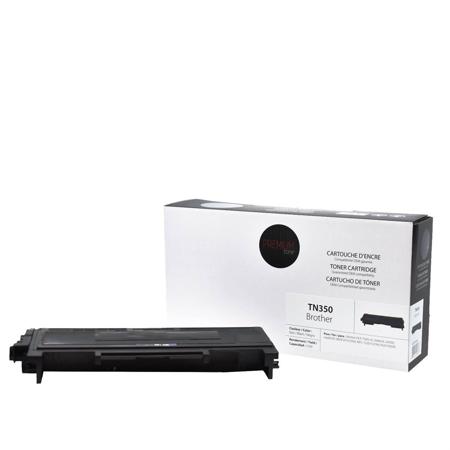 CARTOUCHE LASER BROTHER TN350 COMPATIBLE BLACK