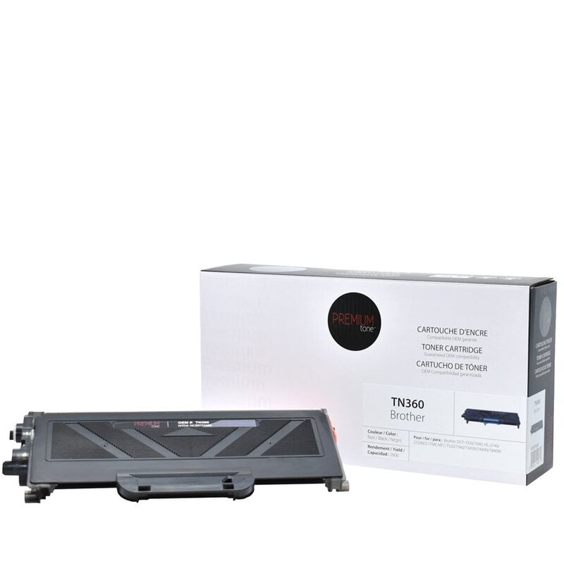 CARTOUCHE LASER BROTHER TN-360 LASER BLACK COMPATIBLE