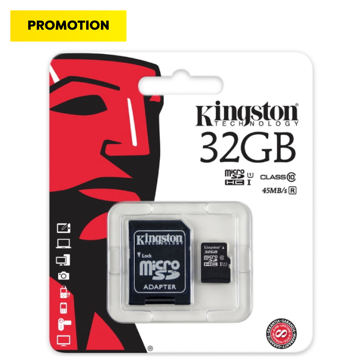 Carte Micro SD Kingston 32 GB