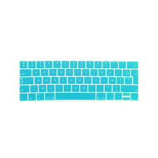 PROTECTEUR CLAVIER MACBOOK TURQUOIS ANGLAIS