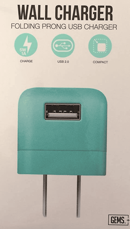 CUBE CHARGEUR BLEU VERT GEMS+
