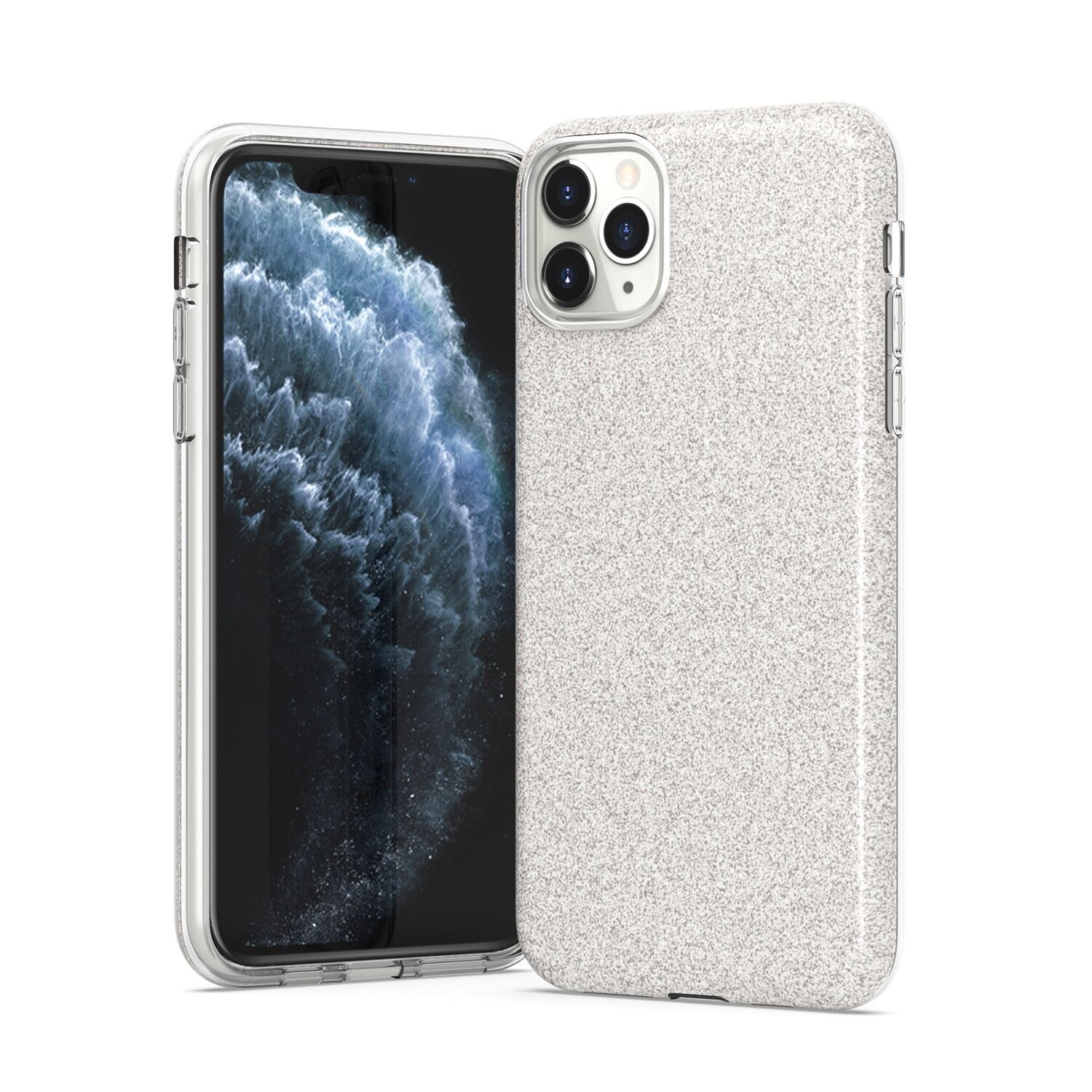 Case iPhone 11 Pro Silver - Brillant