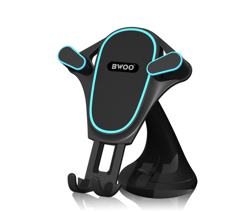 Support cellulaire Bwoo rotation 360° BO-ZJ89 - Noir Support cellulaire Bwoo rotation 360° BO-ZJ89 - Noir