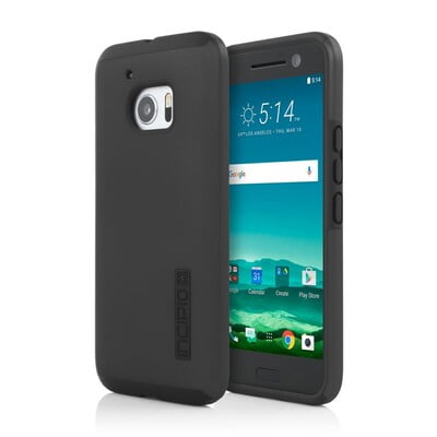 CASE HTC 10 NOIR DOUBLE EPAISSEUR INCIPIO