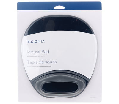 Tapis de souris Insignia mousse à mémoire - Noir Remis à neuf Tapis de souris Insignia mousse à mémoire - Noir Remis à neuf