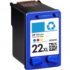 Cartouche Jet D'encre HP 22 Compatible Color