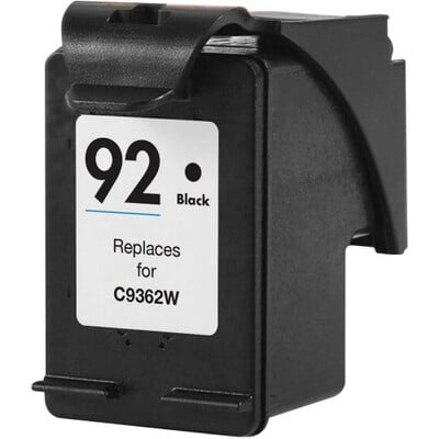 Cartouche Jet D'encre HP 92 Compatible Black