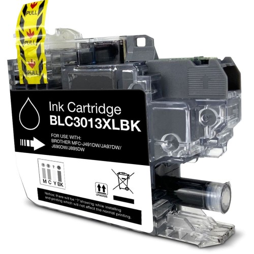 Cartouche Jet d’encre Brother LC3013 XL Compatible Black