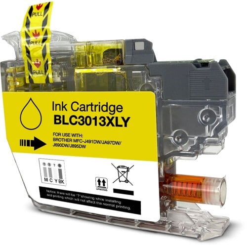 Cartouche Jet d'encre Brother LC3013 XL Compatible Yellow Cartouche Jet d'encre Brother LC3013 XL Compatible Yellow