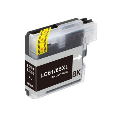 Cartouche Jet d'encre Brother LC61BK Compatible Black