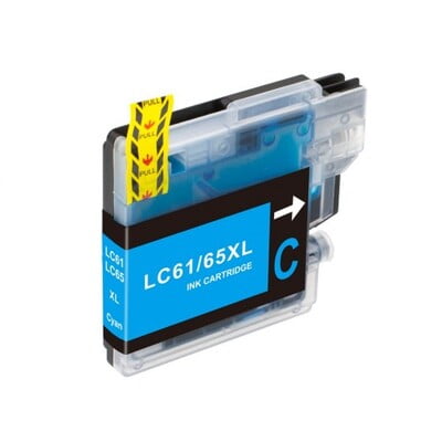 Cartouche Jet d'encre Brother LC61C Compatible Cyan