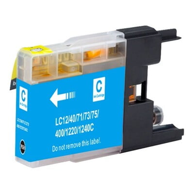 Cartouche Jet d'encre Brother LC71/LC75 XL Compatible Cyan
