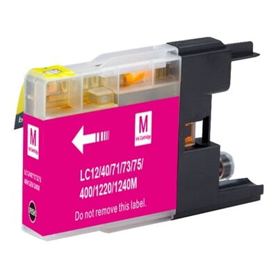 Cartouche Jet d'encre Brother LC71/LC75 XL Compatible Magenta