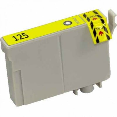 Cartouche Jet d’encre Epson 125 T125420 Yellow compatible