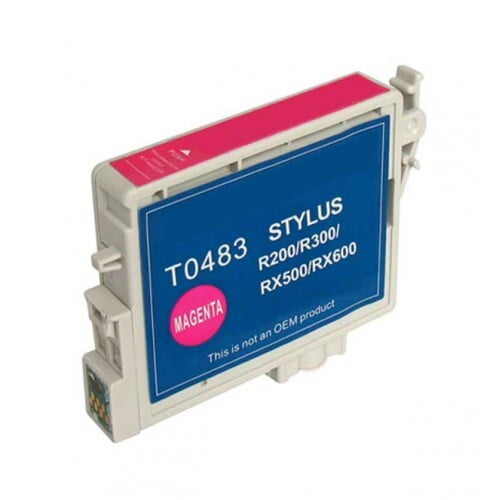Cartouche Jet d'encre Epson T0483 Compatible Magenta