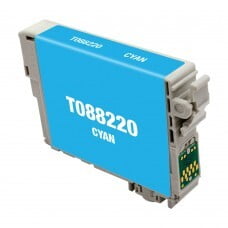 Cartouche Jet d'encre Epson T088120- T0881  Cyan Compatible