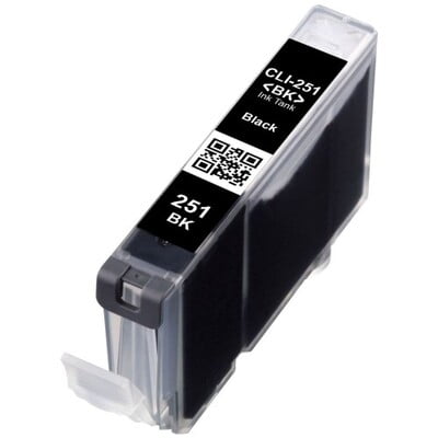 Cartouche Jet d'encre Canon CLI-251 XL Compatible Black