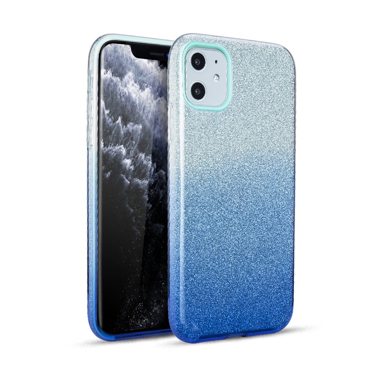 Case Apple iPhone 11 Blue - Brillant bicolore