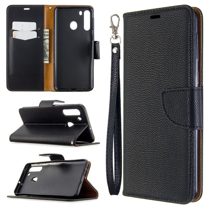 ETUIT SAMSUNG A21 NOIR
