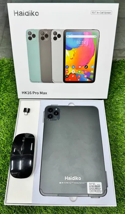 Tablette Android HK16 Pro Max 10.1'' 8Go Ram 512Go Rom LTE Haidiko Vert Tablette Android HK16 Pro Max 10.1'' 8Go Ram 512Go Rom LTE Haidiko Vert