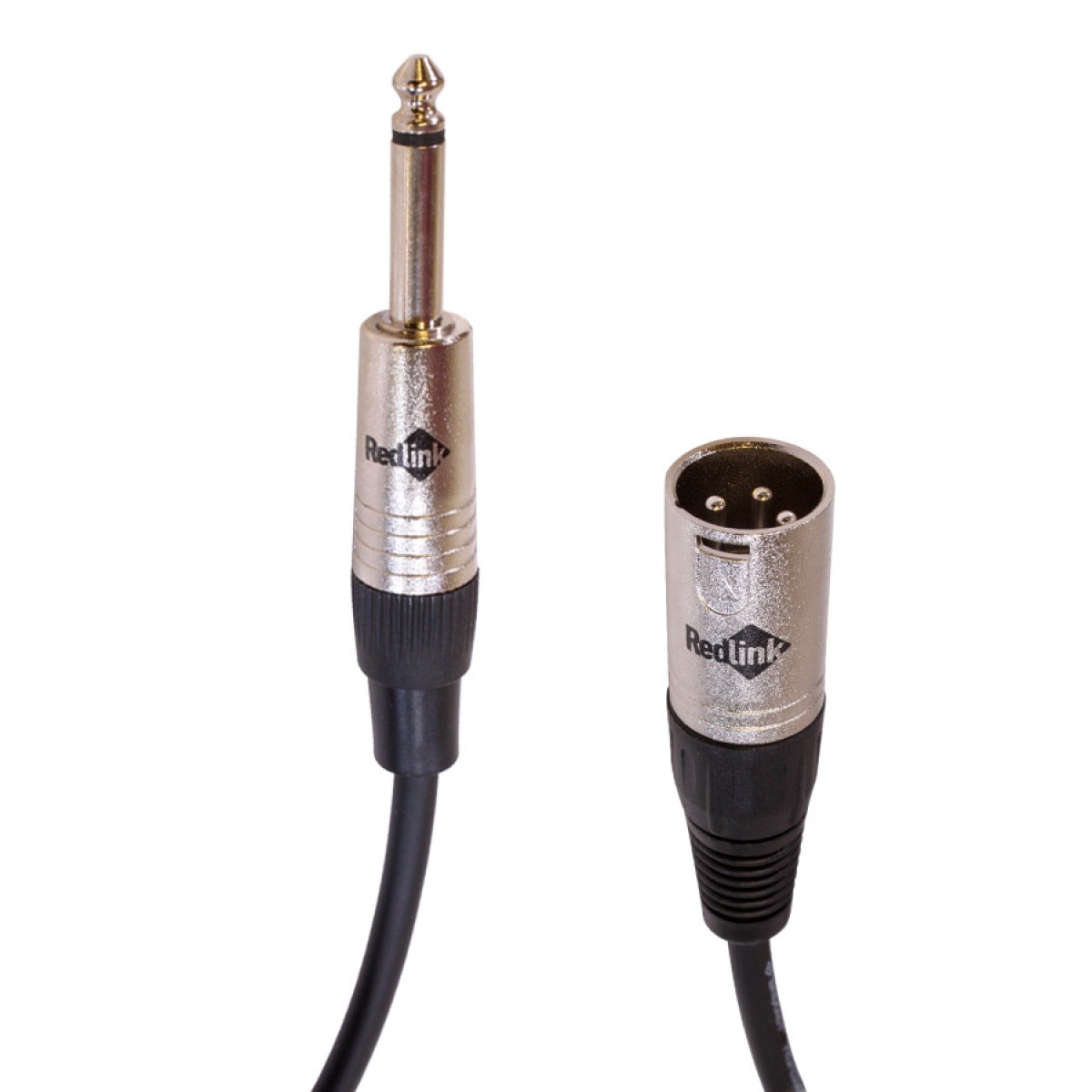 CONNECTEUR AUDIO 1/4" PLAQUÉ OR REDLINK