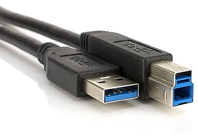 Câble Imprimante USB Type A Mâle Vers USB Type B Mâle 5,9 Pi ( 1.8 M )