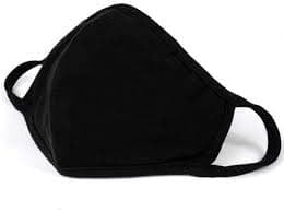 MASQUE DE PROTECTION EN TISSU NOIR