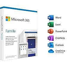 MICROSOFT OFFICE 365 FAMILLE 6 UTILISATEUR