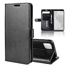 ETUIT GOOGLE PIXEL XL WALLET FOLIO CUIR NOIR